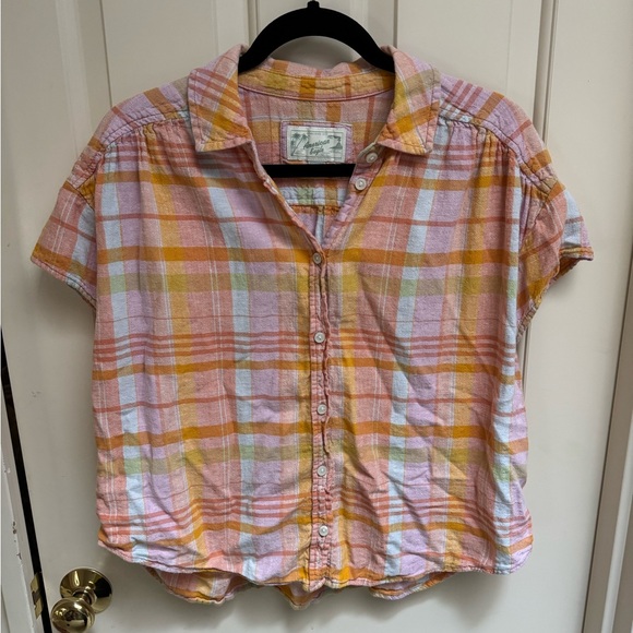 American Eagle Oversized Resort Shirt - Picture 2 of 5